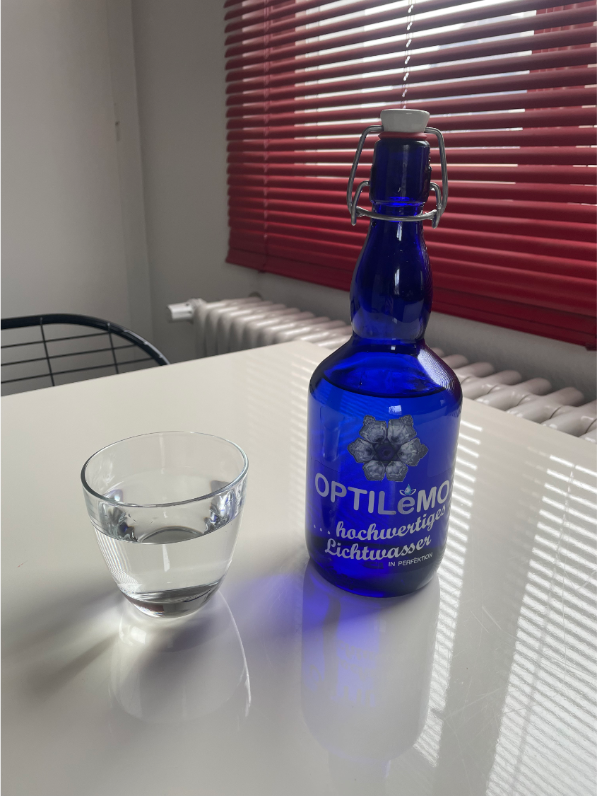 OptiLeMo Glasflasche 0,75 Liter mit Bügelverschluss